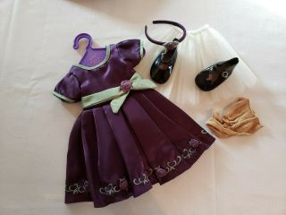 Magic Attic Club 2000 Purple Princess Party Dress Outfit