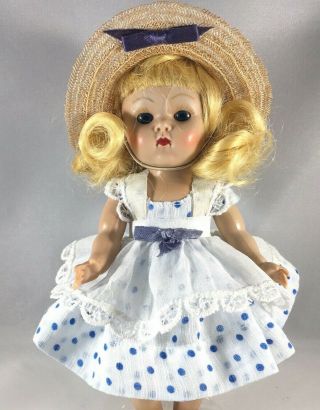 1952 " Lucy " Outfit In Blue Version For Ginny W - Bloomers & Hat (no Doll)