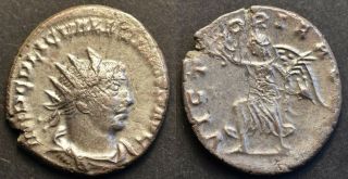Roman Empire.  Valerian I Ar Antoninianus / Victoria Avgg Scarce