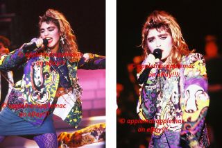 Madonna In Concert Set Of Photos (a) Photo Unpublished Virgin Tour