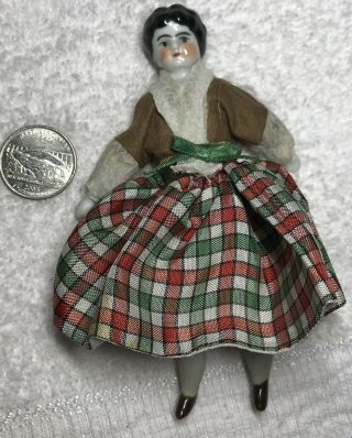 Antique China Head Doll Vintage German? Collectible Dolls
