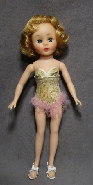 Vintage American Character 10.  5 " Toni Doll - Blonde In Undies