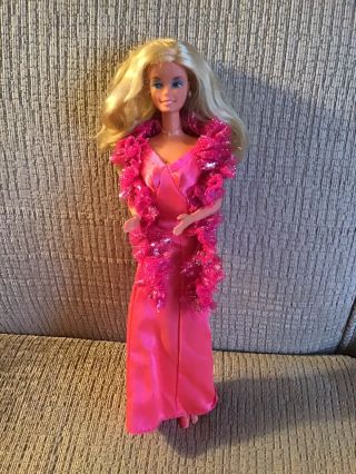 Vintage Superstar Era Barbie Doll In Outfit And Jewelry