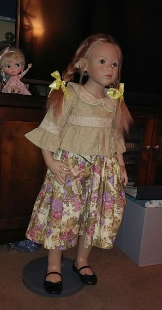 Fall/winter Colors Dress For 31 " - 35 " Himstedt Doll 3 Piece Dress Only