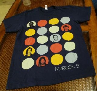 Maroon 5 Concert T - Shirt Men 