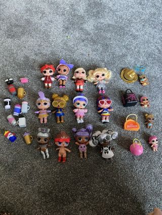 Lol Doll Bundle - With Rare And Ultra Rare Dolls