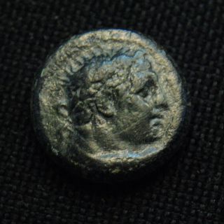Æ17 Sardes Lydia Herakles Rv ΣaΡΔianΩn HΡaioΣ Apollo 7.  69 Gram 17mm 2nd Cent Bc