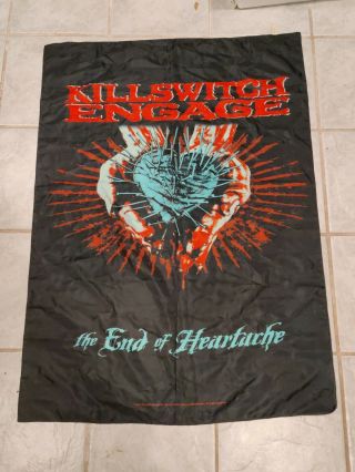 Killswitch Engage The End Of Heartache Wall Hanging/cloth Poster/scarf 2007