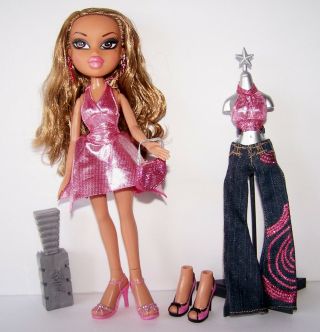 Bratz Girlfriendz Nite Out Yasmin Doll Pink Dress Toys R Us Exclusive Very Rare