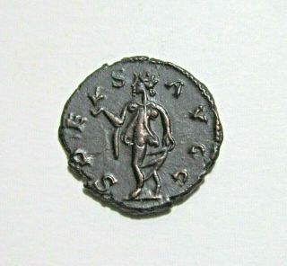 Gallic Emperors.  Tetricus Ii,  273 - 274 Ad.  Ae Antoninianus,  Sharp Spes Reverse.