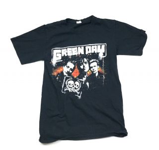 Green Day 21st Century Breakdown 2010 2 - Sided Concert Tour T - Shirt Anvil Men 