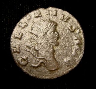 Gallienus.  Antoninianus.  Rome 267 Ad.  Dianae Cons Avg.  Stag Left.