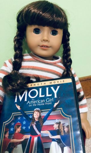 American Girl Molly 18 - Inch Doll - With Dvd