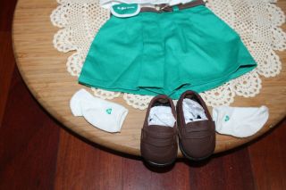 American Girl Doll of Today ' s RETIRED & RARE Girl Scout Outfit,  PC EUC 2