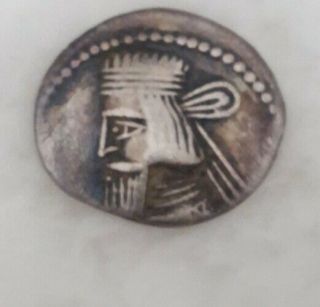 Ancient Kings Of Parthia Pakoros Silver Drachm