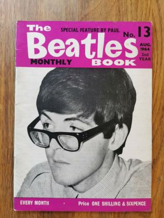 Beatles Monthly No 13 August 1964