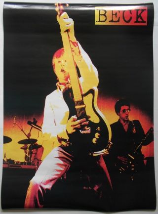 Beck Hansen Live On Stage With Guitar Rare Vintage 1990 
