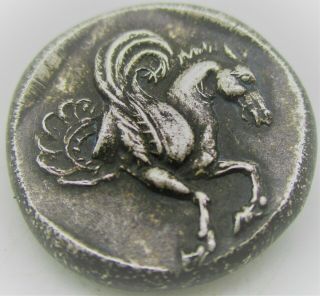 Unresearched Ancient Greek Ar Silver Drachm Coin Phillip Of Macedonia
