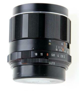 Pentax Takumar 35mm F2.  0 Screw Mount Lens