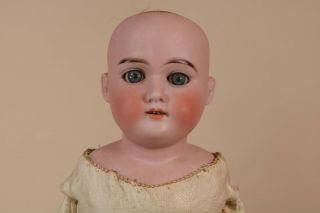 22 " Antique German Bisque Floradora Doll Kid Leather Body Tlc