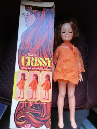 Vintage 1969 Ideal Crissy Doll - Hair That Grows