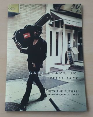 Gary Clark Jr.  Blak And Blu 2012 Us Promo Only Press Booklet