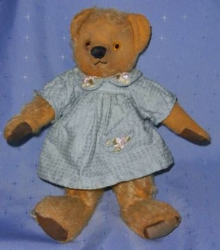 Vintage Jointed Mohair English Chad Valley Teddy Bear (31cms Tall)