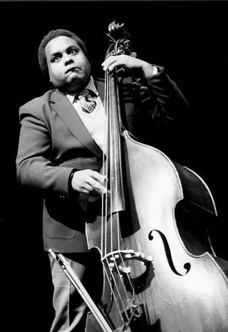 Old Jazz Music Photo Bass Player Ray Drummond Performs Live