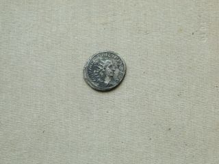 244 - 249 Ad Roman Empire Philip I Ar Silver Denarius