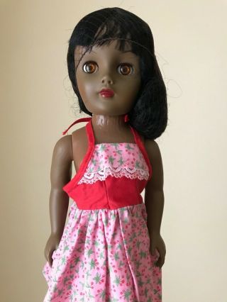 African American Doll Aa Vintage Black Rare Cissy Miss Revlon Clone 19” 20”