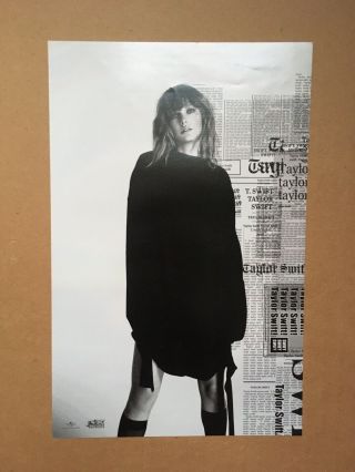 Taylor Swift Reputation Promo Double Poster Two Sided