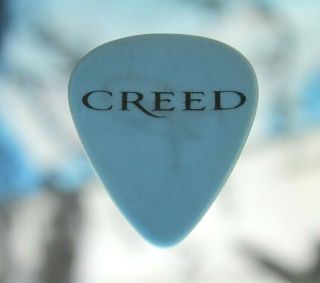 Creed // Mark Tremonti Tour Guitar Pick // Blue/black Plectrum Alter Bridge