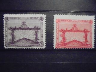 (Nov 171) Uruguay stamp serie 1928,  nbr 379 - 381,  MNH 2