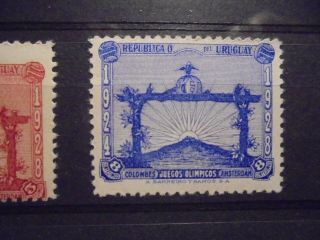 (Nov 171) Uruguay stamp serie 1928,  nbr 379 - 381,  MNH 3