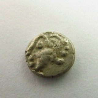 Ancient Celtic Sequanes Silver Obol Circa 200 - 100 Bc (652)