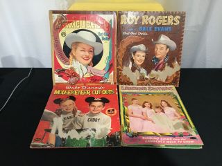 1950’s Roy Rogers,  Annie Oakley,  Mouseketeers,  Lennon Sisters Cut - Out Dolls