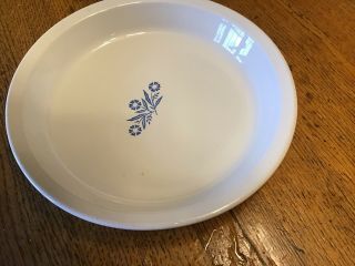 Vintage Corningware " Blue Cornflower " 9 Inch Pie Plates Dish P - 309