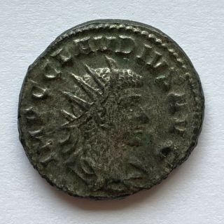 Roman Empire: Claudius Ii Gothicus,  268 - 270 Ad,  Slivered Antoninianus - Sol