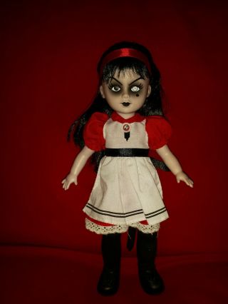 Living Dead Dolls Alice In Wonderland Sadie 10” Figure Mezco Loose/ Complete