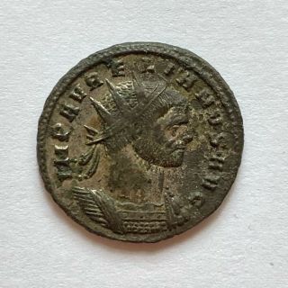 Roman Empire: Aurelian,  270 - 275 Ad,  Antoninianus - Sol With Captives