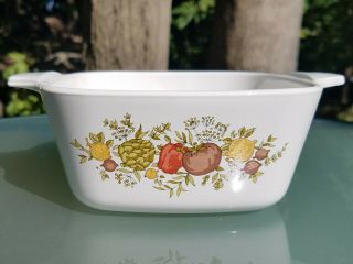 Vintage Corning Ware Spice Of Life P - 43 - B Small Serving Dish Casserole 2 3/4 Cup