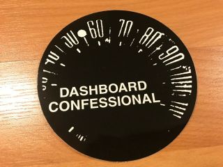 Dashboard Confessional Swiss Army Romance Promo Sticker Drive - Thru Records Emo