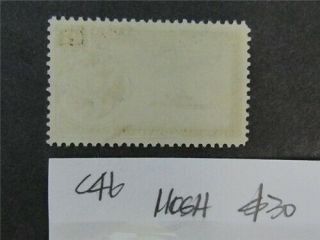 nystamps Mexico Stamp C46 OG H $30 n6y1270 2