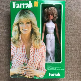 Vintage 12 Inch Farrah Fawcett Doll Mego 1977 Charlie 