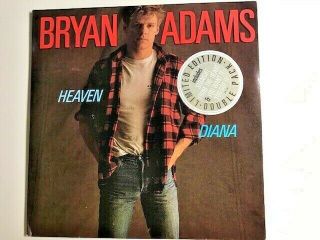 Bryan Adams 1985 Rare,  Limited Edition Double Pack Uk Vinyl Heaven / Diana,