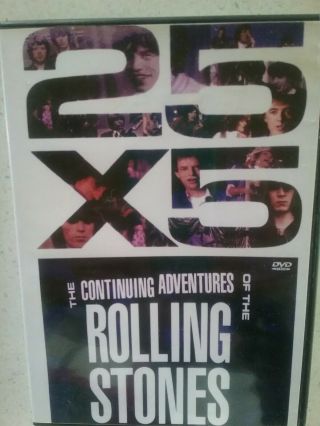 25 X 5 The Continuing Adventures Of The Rolling Stones.  (1989/dvd)