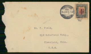 Mayfairstamps Mexico Commercial 1915 Cover To Cleveland Oh Usa Wwh51729