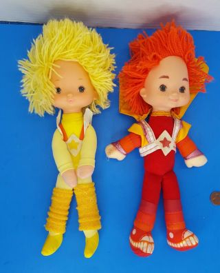 Mattel 1983 Rainbow Brite Red Butler Canary Yellow 11 