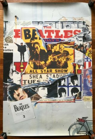 The Beatles Anthology 2 Rare Promo Poster 1996