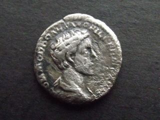 Roman Empire Silver Denarius Commodus As Caesar.  Cohen 709; Ric 622; Bmc 655; Mi